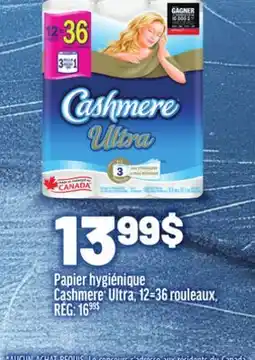 Metro PAPIER HYGIÉNIQUE CASHMERE ULTRA offer