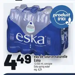 Metro EAU DE SOURCE NATURELLE ESKA | ESKA SPRING WATER offer