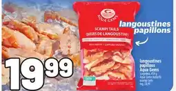 Metro LANGOUSTINES PAPILLONS AQUA GEMS | AQUA GEMS BUTTERFLY SCAMPI TAILS offer