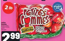 Metro PETITES POMMES | SMALL APPLES offer