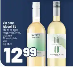 Metro VIN SANS ALCOOL BÙ | BÙ NON ALCOHOLIC WINE offer