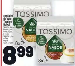 Metro CAPSULES DE CAFÉ TASSIMO NABOB | TASSIMO K-CUP COFFEE offer