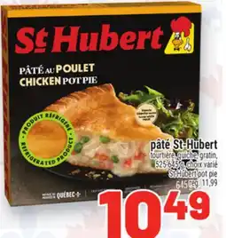 Metro PÂTÉ ST-HUBERT | ST-HUBERT POT PIE offer