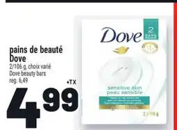 Metro PAINS DE BEAUTÉ DOVE | DOVE BEAUTY BARS offer