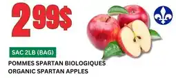 Marches Tau POMMES SPARTAN BIOLOGIQUES offer