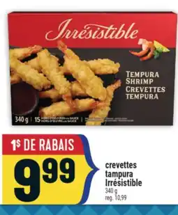 Marché Adonis CREVETTES TAMPURA IRRÉSISTIBLE offer