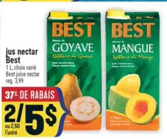 Marché Adonis JUS NECTAR BEST | BEST JUICE NECTAR offer