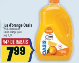 Marché Adonis JUS D'ORANGE OASIS | OASIS ORANGE JUICE offer