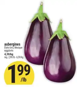 Marché Adonis AUBERGINES | EGGPLANTS offer