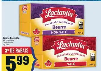 Marché Adonis BEURRE LACTANTIA | LACTANTIA BUTTER offer