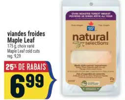 Marché Adonis VIANDES FROIDES MAPLE LEAF | MAPLE LEAF COLD CUTS offer