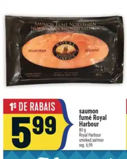 Marché Adonis SAUMON FUMÉ ROYAL HARBOUR | ROYAL HARBOUR SMOKED SALMON offer