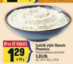 Marché Adonis TZATZIKI STYLE LIBANAIS PHOENICIA | PHOENICIA LEBANESE STYLE TZATZIKI offer