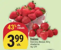 Marché Adonis FRAISES | STRAWBERRIES offer