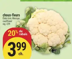 Marché Adonis CHOUX-FLEURS | CAULIFLOWER offer