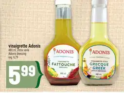 Marché Adonis VINAIGRETTE ADONIS | ADONIS DRESSING offer