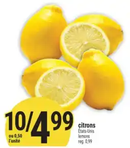 Marché Adonis Citrons | Lemons offer
