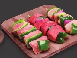 Marche Ami Brochettes de boeuf, de poulet ou de porc avec légumes offer