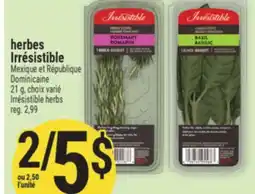 Marché Adonis HERBES IRRÉSISTIBLE | IRRÉSISTIBLE HERBS offer