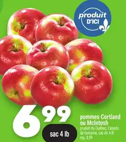 Marche Ami Pommes Cortland ou McIntosh offer