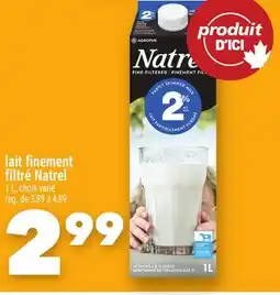 Marche Ami Lait finement filtré Natrel offer