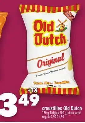 Marche Ami Croustilles Old Dutch offer