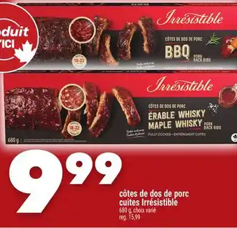 Marche Ami Côtes de dos de porc cuites Irrésistible offer