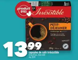 Marche Ami Capsules de café Irrésistible offer