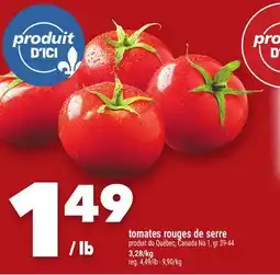 Marche Ami Tomates rouges de serre offer