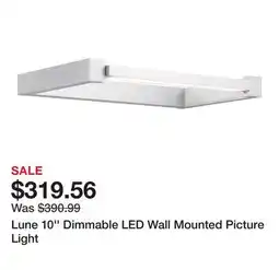 Wayfair Lune 10'' Dimmable LED Wall Mounted Picture Light offer