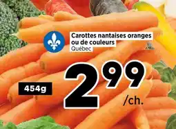 Val-Mont Carottes nantaises oranges ou de couleurs offer