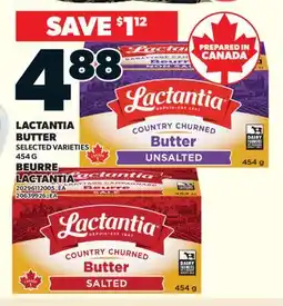Valu-mart BEURRE LACTANTIA offer