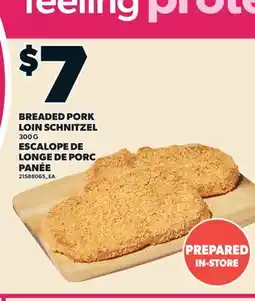 Valu-mart ESCALOPE DE LONGE DE PORC PANÉE offer