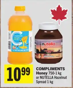 Foodland COMPLIMENTS Honey offer