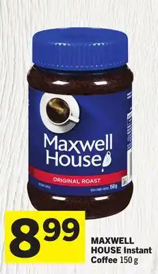 Foodland MAXWELL HOUSE Instant Coffee offer
