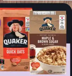 Foodland QUAKER Instant Oatmeal offer