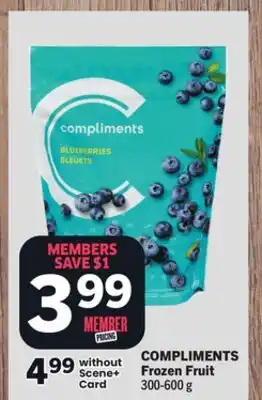 Foodland COMPLIMENTS Frozen Fruit offer