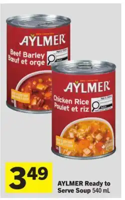 Foodland AYLMER Ready to Serve Soup offer