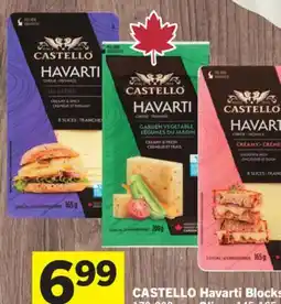 Foodland CASTELLO Havarti Blocks offer