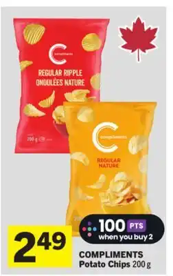 Foodland COMPLIMENTS Potato Chips offer