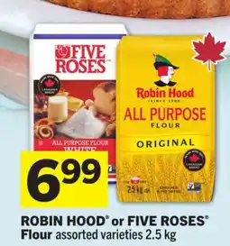 Foodland ROBIN HOOD or FIVE ROSES Flour offer