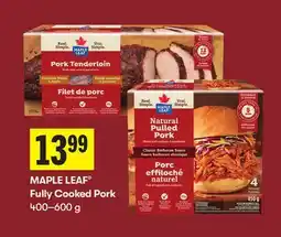 Foodland MAPLE LEAF Fully Cooked Pork offer