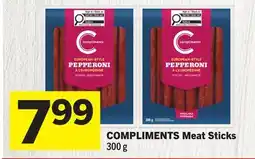 Foodland COMPLIMENTS Meat Sticks offer
