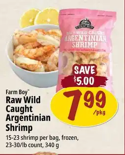 Farm Boy Farm Boy Raw Wild Caught Argentinian Shrimp offer
