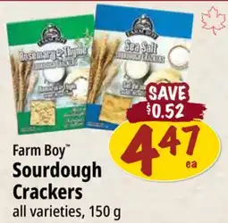 Farm Boy Farm Boy Sourdough Crackers offer