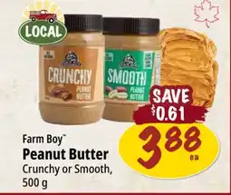 Farm Boy Farm Boy Peanut Butter Crunchy or Smooth offer