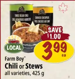 Farm Boy Farm Boy Chili or Stews offer