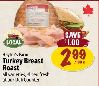 Farm Boy Hayter's Farm Turkey Breast Roast offer