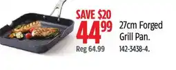 Canadian Tire Heritage The Rock 27cm Forged Grill Pan offer