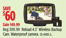 Canadian Tire Reload 4.3˝ Wireless Backup Cam offer